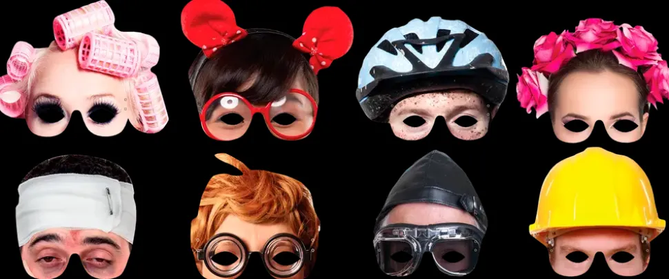 1/2 masker 8-pak