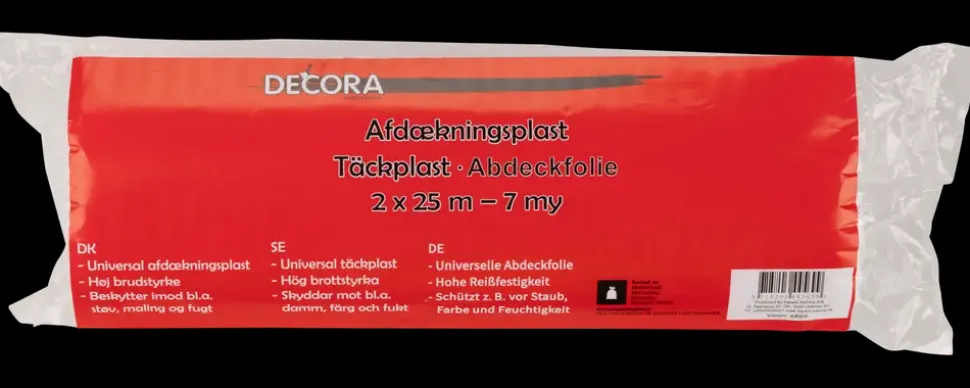 Afdækningsplast 25 x 2 meter