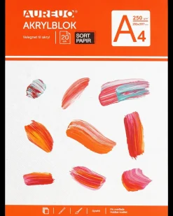 Akrylblok A4 - sort