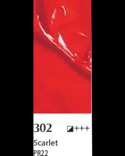 Akrylfarve 100 ml Scarlet