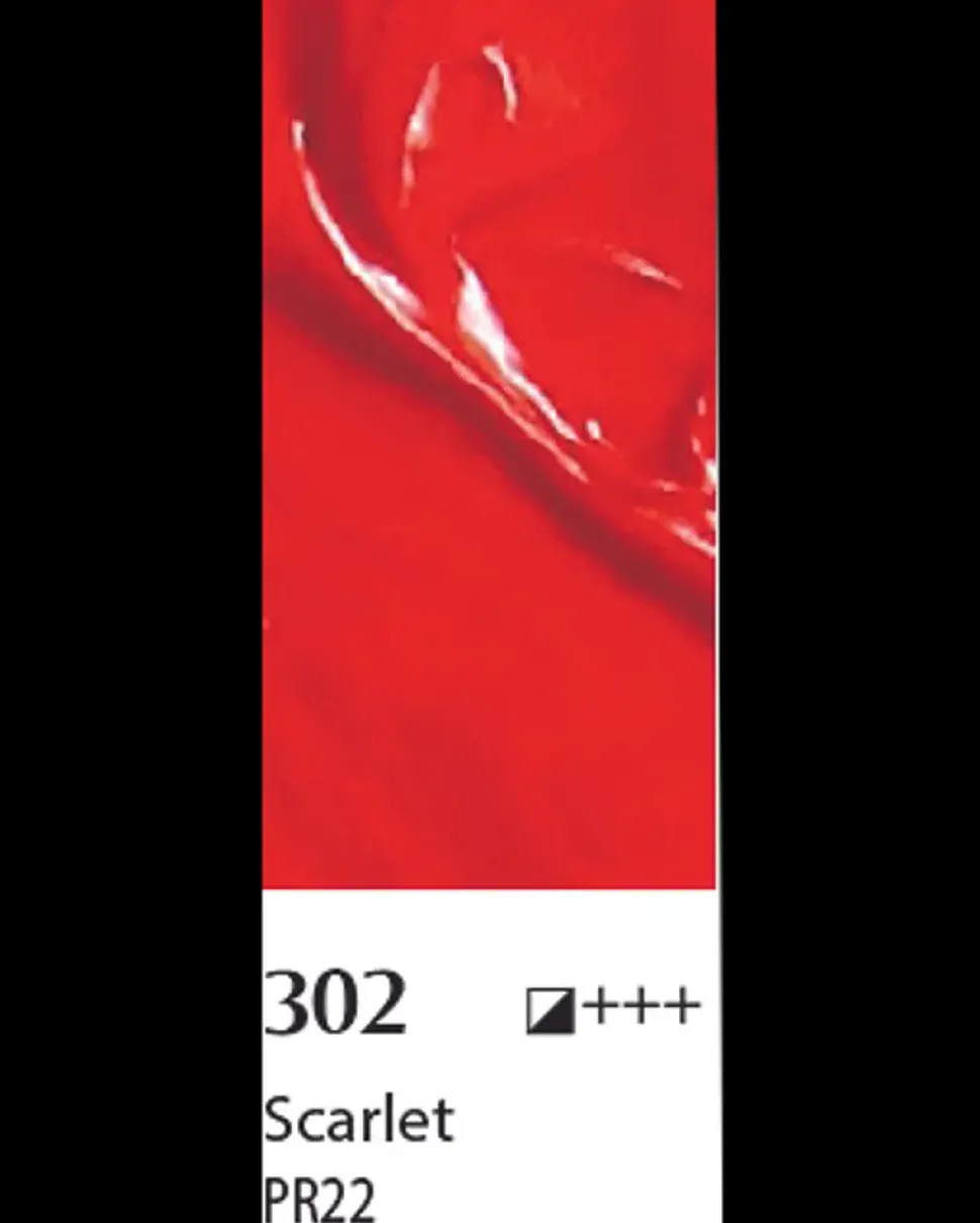 Akrylfarve 100 ml Scarlet