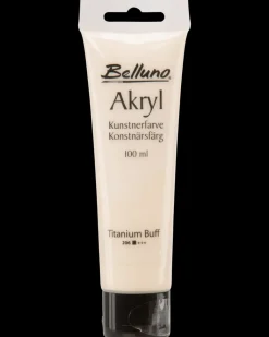 Akrylfarve 100 ml Titanium Buff