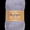 Akrylgarn 50 g - grå/lilla