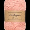 Akrylgarn 50 g - lys orange
