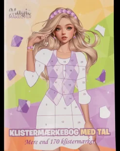 Aktivitetsbog med talklistermærker - assorteret