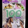 Aktivitetshæfte 100 stickers - heste