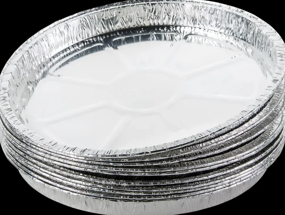 Alubakke Ø25 cm 10-pak