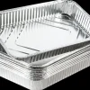 Alubakke mellem 21,5 x 31 - 10-pak