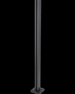 Aluminiumsstolpe til glashegn
