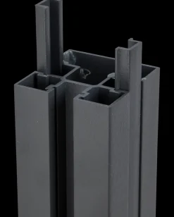 Aluminiumsstolpe til glashegn