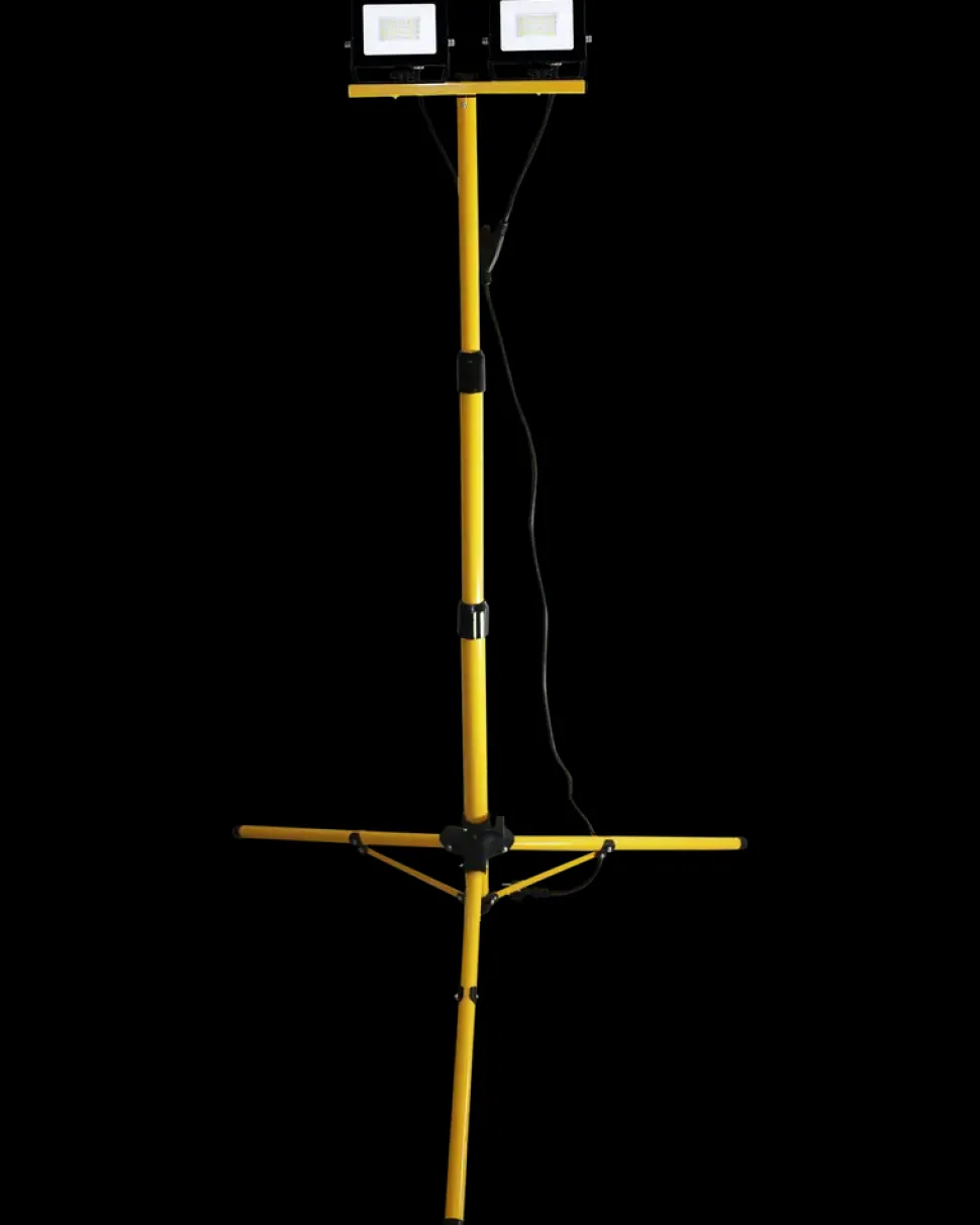 Arbejdslampe på stativ 2 x 30 W