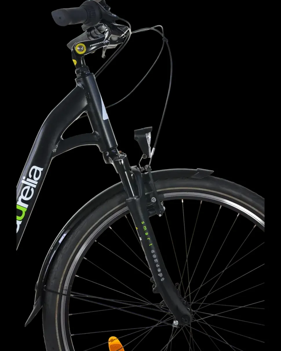 Aurelia Elcykel City 28" - Sort