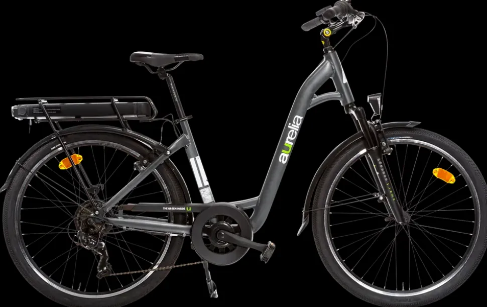 Aurelia Elcykel City 28" grå