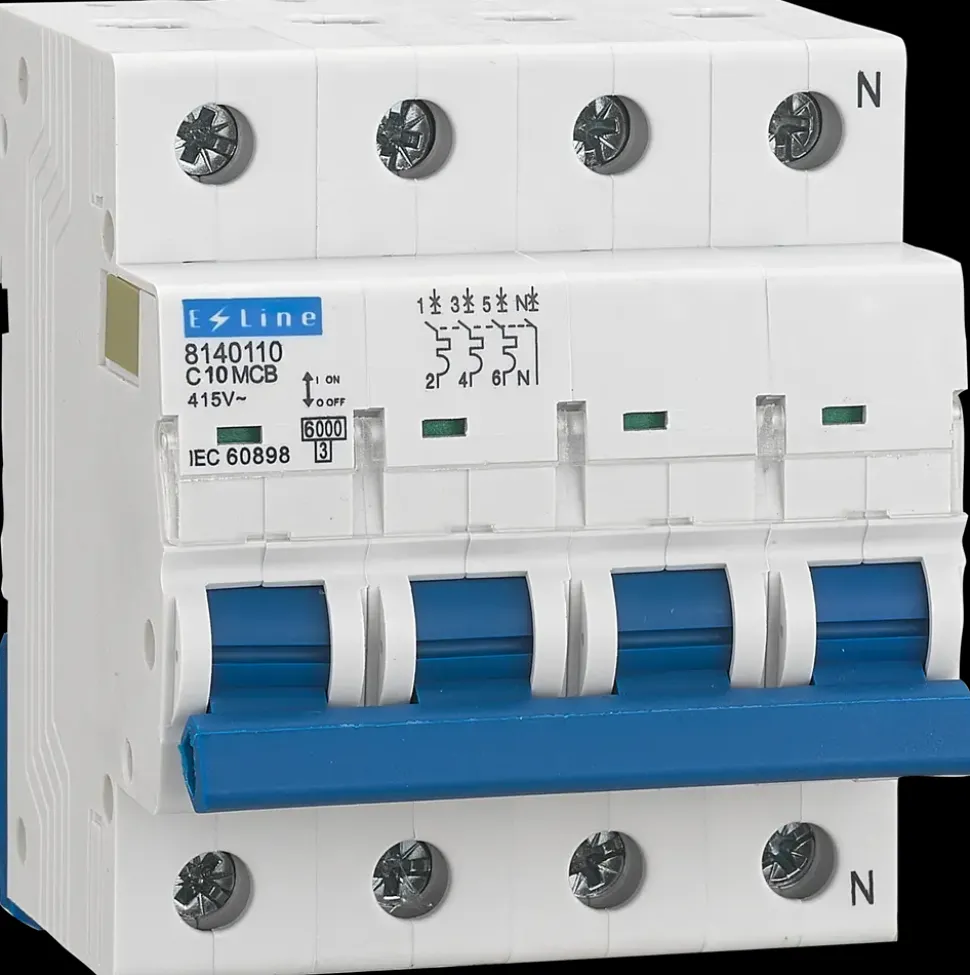Automatsikring 3P + N 10A
