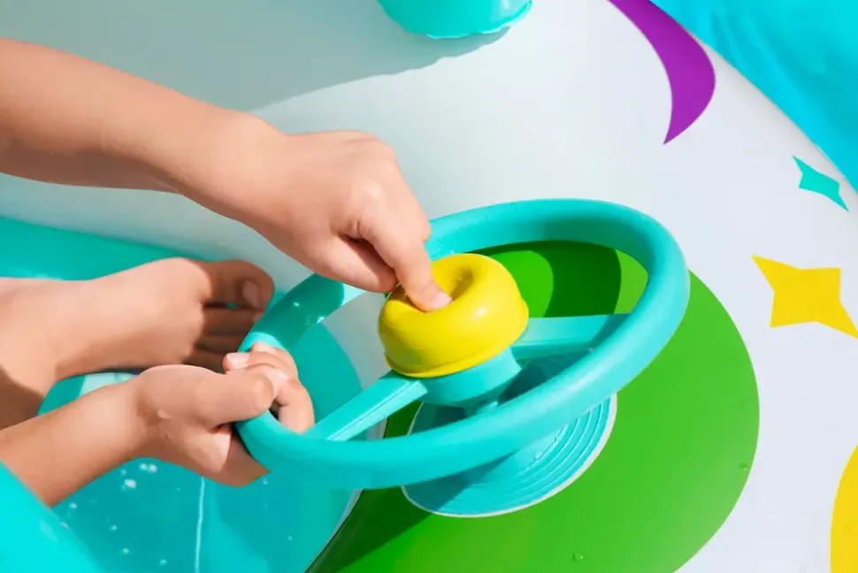 Babybåd Space Splash - Oppustelig