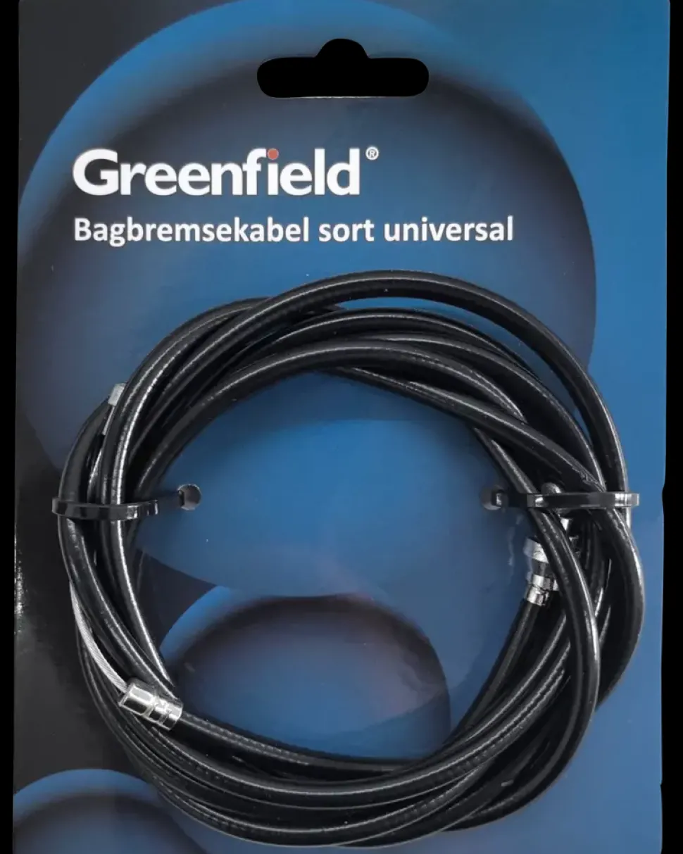Bagbremsekabel sort universal