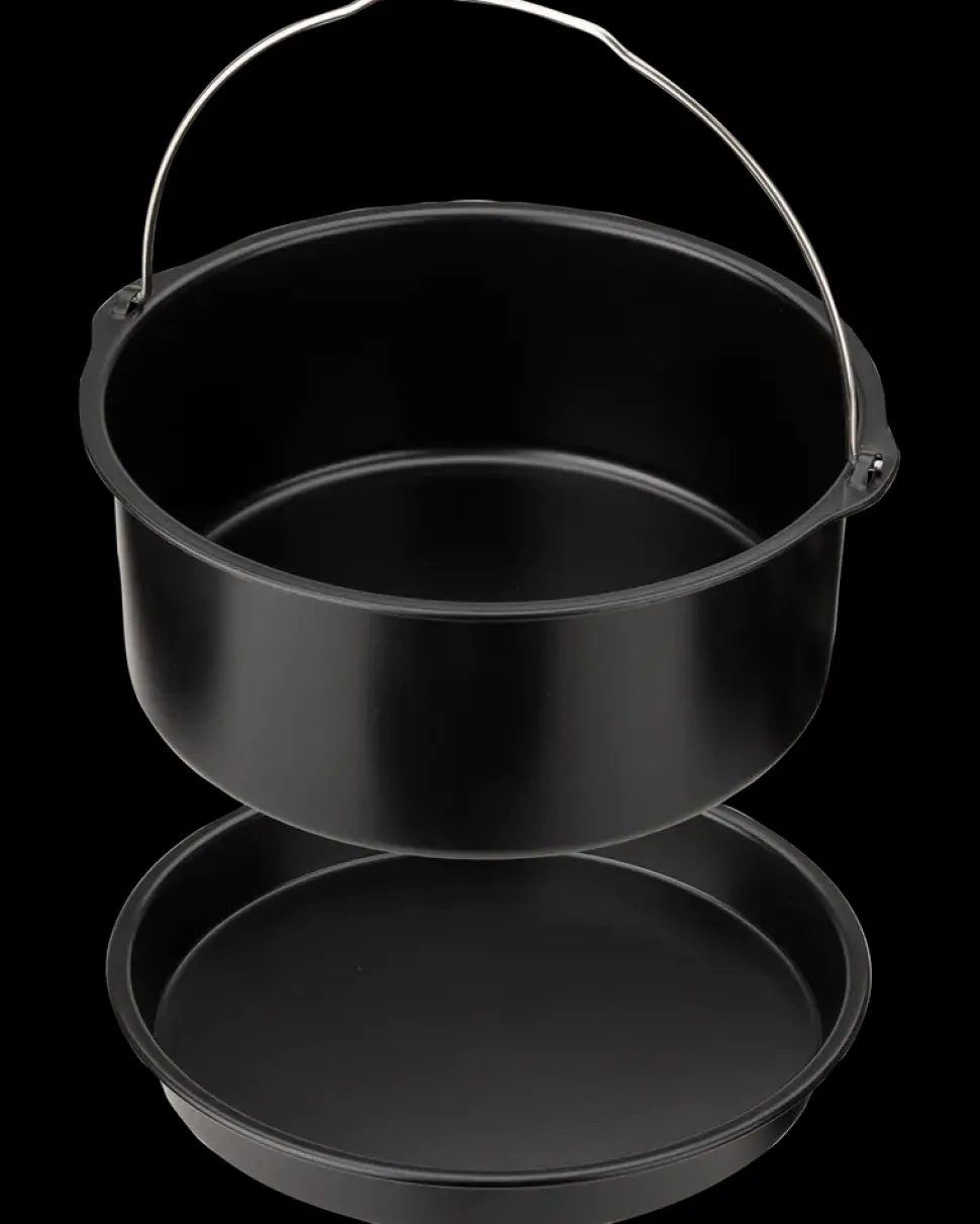 Bageskål og pande til airfryer rund - Ø20 cm