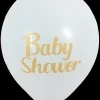 Ballon baby shower lyseblå 6-pak