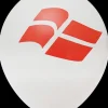 Ballon H. 25 cm 6-pak - dannebrog