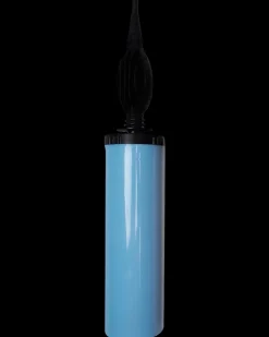 Ballonpumpe i plastik 29 cm - ass. farve