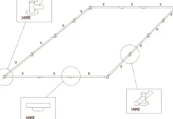 Base 3# til bundramme metal