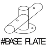 Base 1# til bundramme metal