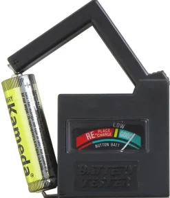 Batteritester til tørbatterier