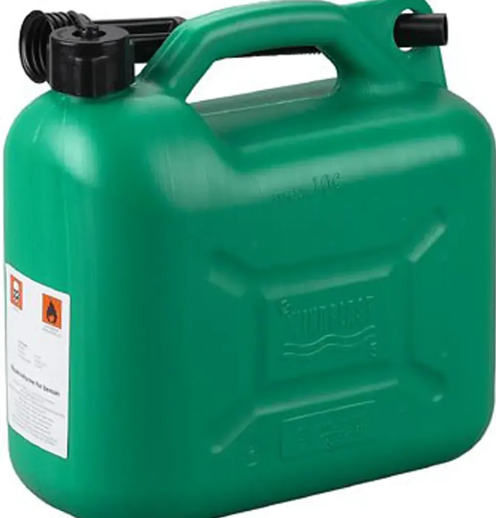 Benzindunk grøn blyfri 10 L
