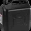Benzindunk i sort plast 20 L