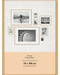 Billedramme 70 x 100 cm - natur