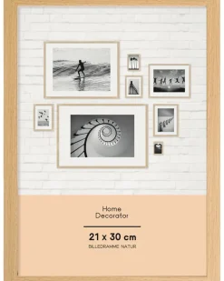 Billedramme 21 x 30 cm - natur
