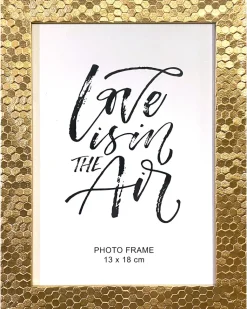 Billedramme 13 x 18 cm Guld Glimmer