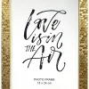 Billedramme 18 x 24 cm Guld Glimmer