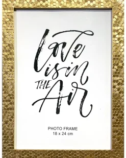 Billedramme 18 x 24 cm Guld Glimmer