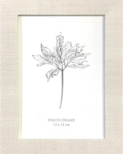Billedramme 13 x 18 cm Hvid blank