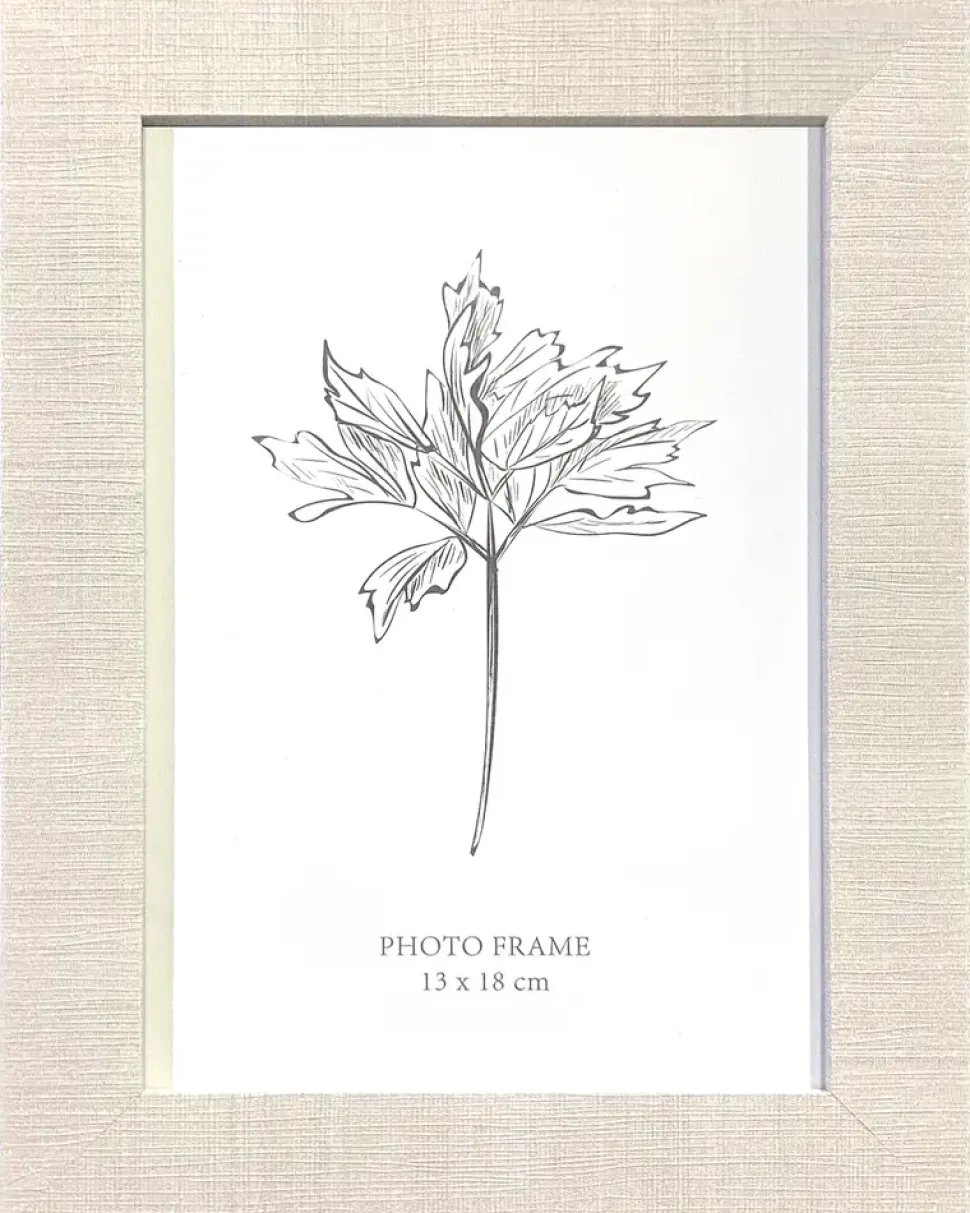 Billedramme 13 x 18 cm Hvid blank