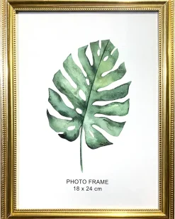 Billedramme antik guld 18 x 24 cm