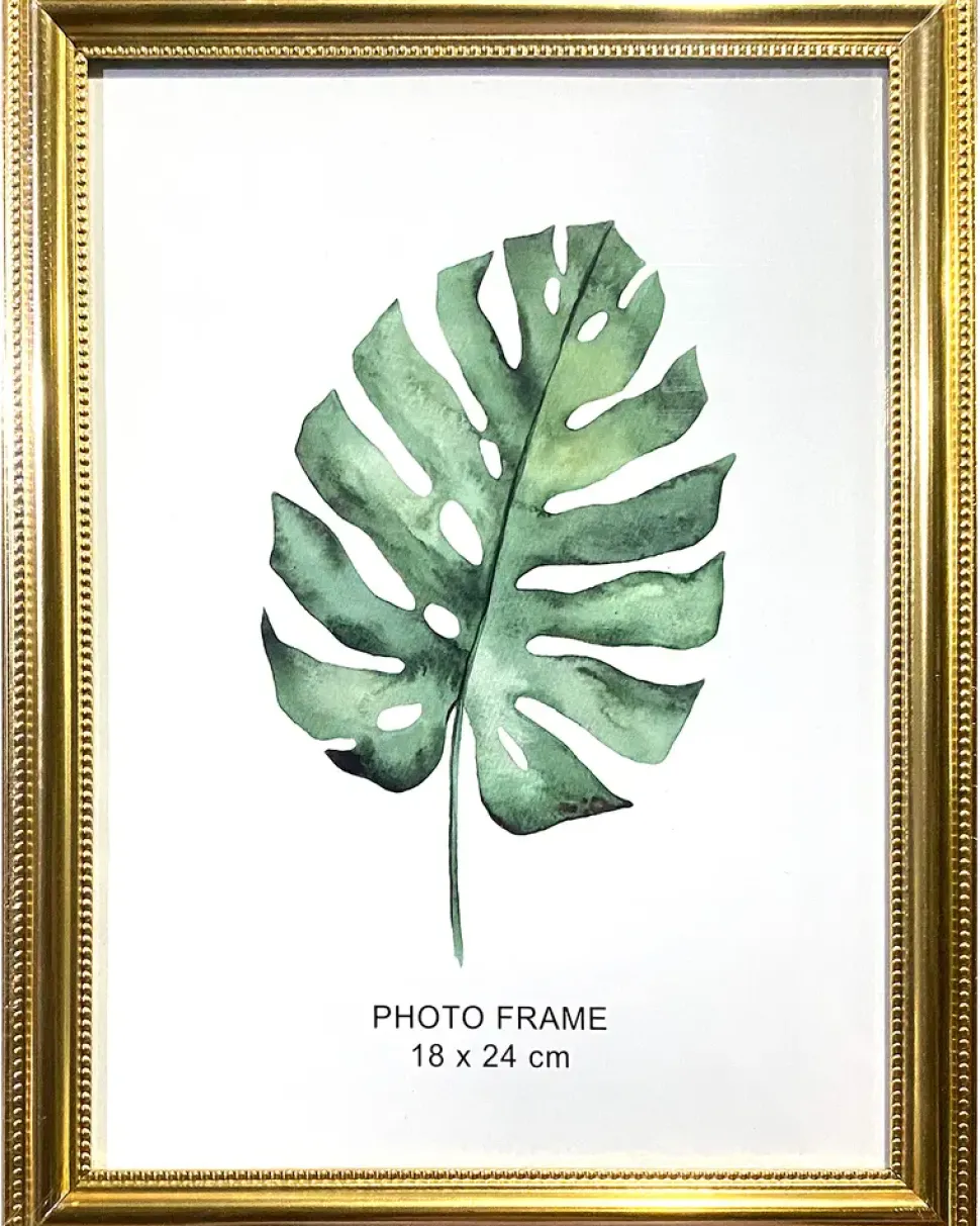 Billedramme antik guld 18 x 24 cm