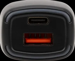 Biloplader 12/24 DC med dobbelt USB-udtag