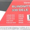 Blindnittesæt 330 stk.