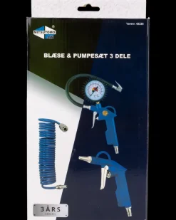 Blæse & pumpesæt - 3 dele