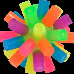 Bold med lys Ø7 cm - multifarvet