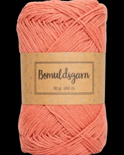 Bomuldsgarn 50 g - koral