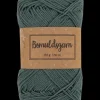 Bomuldsgarn 50 g - mørkegrøn