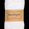 Bomuldsgarn 50 g - optisk hvid