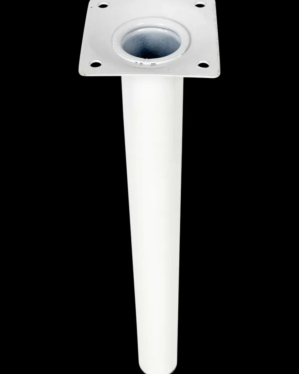 Bordben Hvid Ø30 mm - H 30 cm
