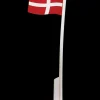 Bordflag i træ H. 21 cm