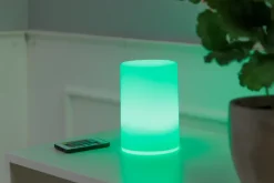 Bordlampe med farveskift 15 cm