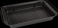Bradepande med rist 38 x 26 x 5 cm