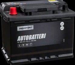 BRANFORD Autobatteri 12V 62 Ah (+v)